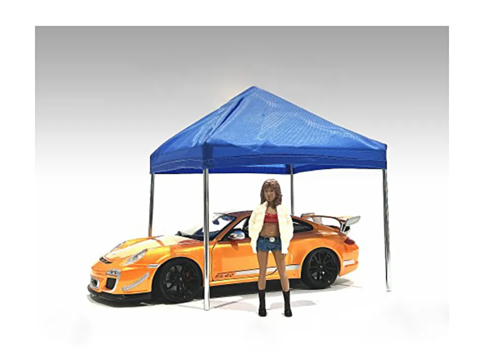 Hip Hop Girls Figure 3 for 1/24 Scale Models American Diorama 24103