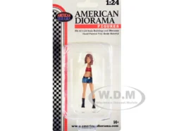 Hip Hop Girls Figure 3 for 1/24 Scale Models American Diorama 24103