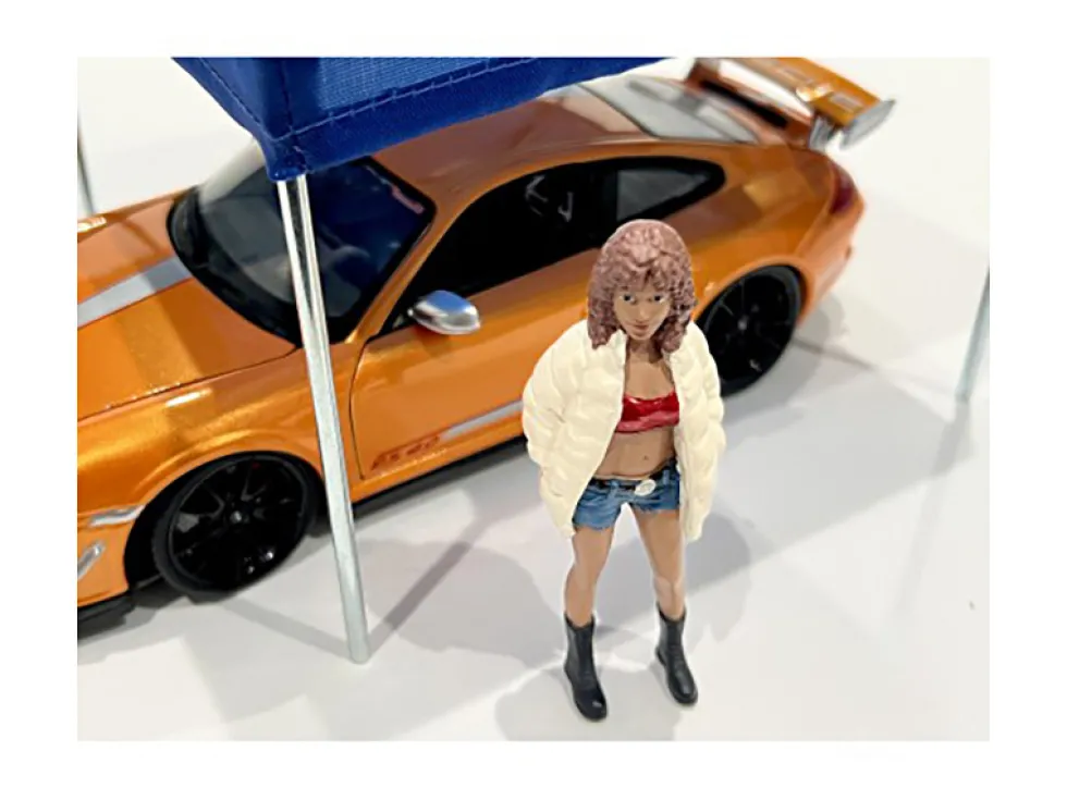 Hip Hop Girls Figure 3 for 1/18 Scale Models American Diorama AD18103