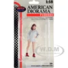 Hip Hop Girls Figure 2 for 1/18 Scale Models American Diorama AD18102
