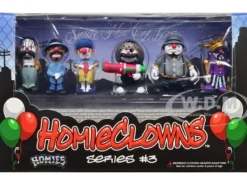 HomieClowns Series 3 2 Inch Figures Set of 6 Pieces Homies 20453BX