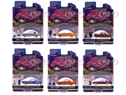 Homie Rollerz 2025 Series 1 Set of 6 Pieces 1/64 Diecast Model Cars by Greenlight and DGA