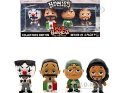 Homies Big Headz Series 4 Collector's Edition 4-Pack of Figures by Homies