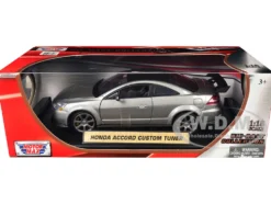 2003 Honda Accord Gray Metallic 1/18 Diecast Model Car Motormax 73146