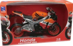 2009 Honda CBR1000RR Repsol Motorcycle 1/6 Diecast Model New Ray 49073