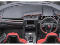 2021 Honda Civic Type R FK8 RHD Right Hand Drive Crystal Black Pearl 1/18 Model Car Autoart 73222