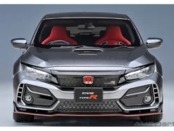 2021 Honda Civic Type R FK8 RHD Right Hand Drive Polished Metal Gray Metallic 1/18 Model Car Autoart 73221
