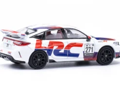 Honda Civic Type R FL5 "HRC - Honda Racing" White with Graphics 1/64 Diecast Model Car by Pop Race