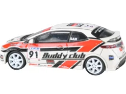 2007 Honda Civic Type R FN2 RHD (Right Hand Drive) #91 "Buddy Club - Asian Touring Car Series" (2012) 1/64 Diecast Model Car by Paragon Models