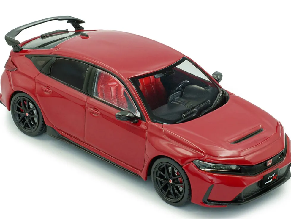2022 Honda Civic Type R Rally Red 1/43 Diecast Model Car by Solido