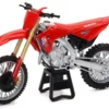 Honda CRF450R Motorcycle Red with Black Accents 1/12 Diecast Model by New Ray