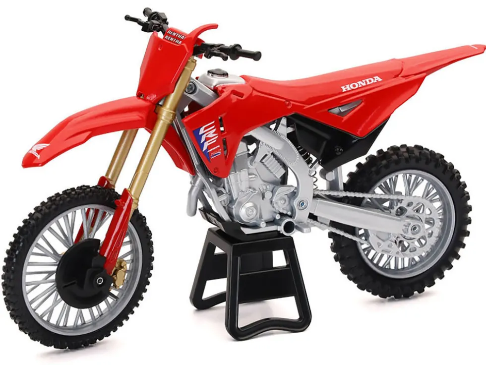 Honda CRF450R Motorcycle Red with Black Accents 1/12 Diecast Model by New Ray