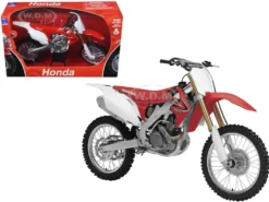 2012 Honda CR 250R Red 1/12 Diecast Motorcycle Model New Ray 57463