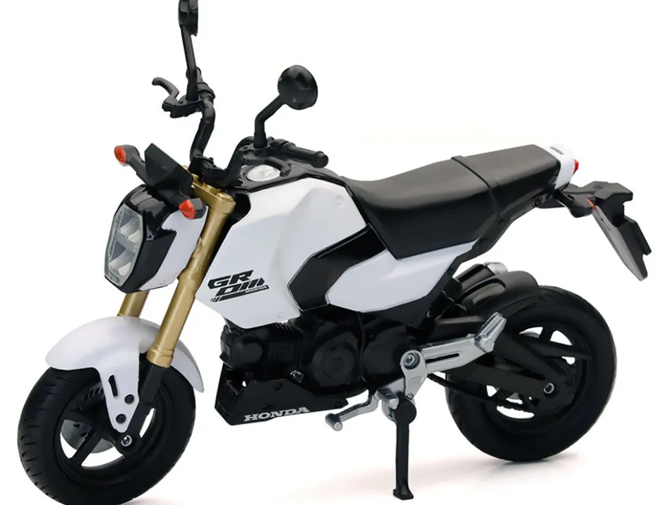 Honda GROM Motorcycle White 1/12 Diecast Model by New Ray