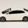 Honda Mugen Civic Type R (FD2) RHD (Right Hand Drive) Championship White "JDM64" Series 1/64 Diecast Model Car by Hobby Japan