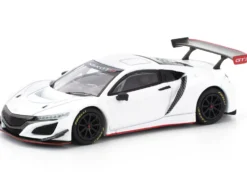 Honda NSX GT3 EVO22 White 1/64 Diecast Model Car by Pop Race