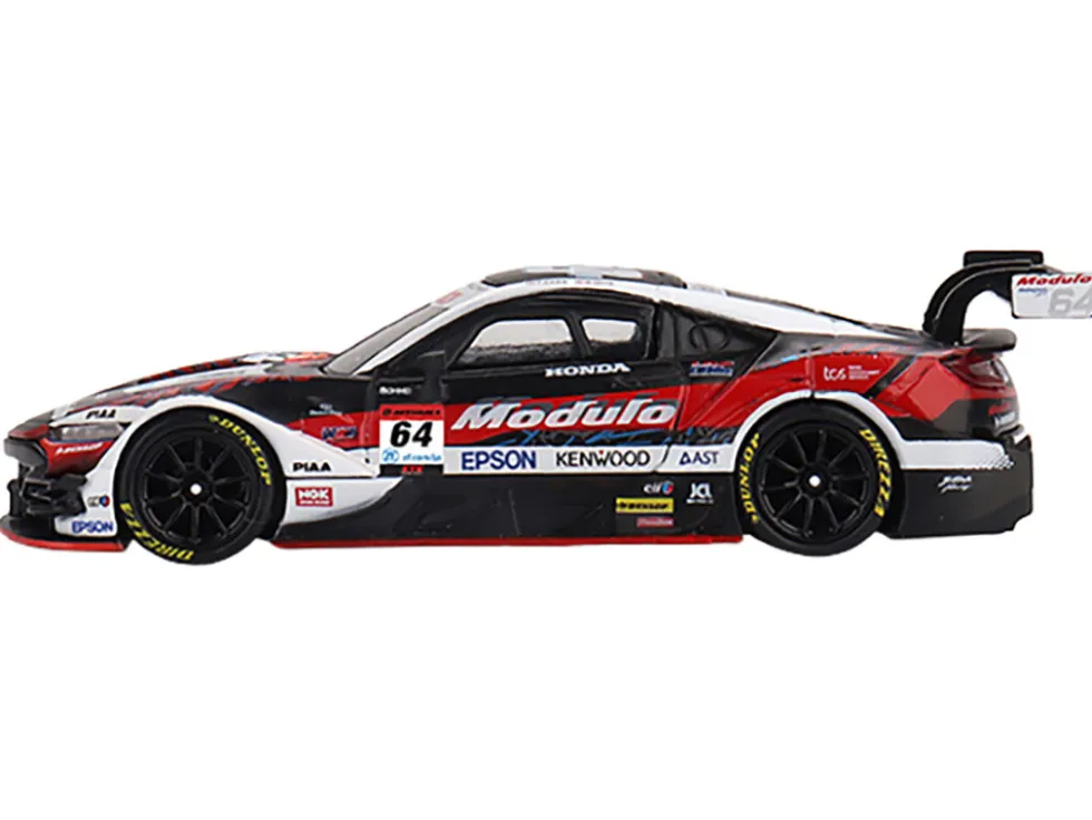 Honda NSX-GT "Type S" GT500 #64 Takuya Izawa - Kakunoshin Ohta "Modulo Nakajima Racing" "Super GT Series" (2023) Limited Edition 1/64 Diecast Model Car by Mini GT