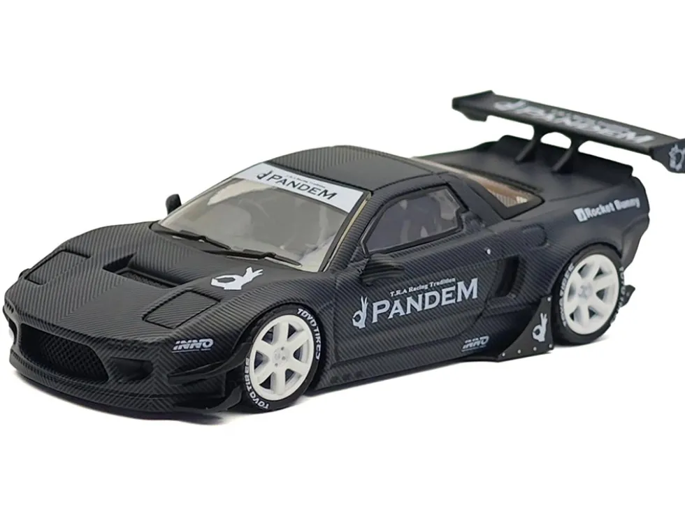 Honda NSX (NA1) RHD (Right Hand Drive) "Pandem Rocket Bunny" Carbon Fiber "Indonesia Diecast Expo 2025 Event Edition" 1/64 Diecast Model Car by Inno Models