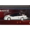 Honda NSX-R GT RHD (Right Hand Drive) Championship White with Black Top "Intern 64" Series 1/64 Diecast Model Car by MotorHelix