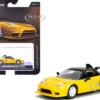 1995 Honda NSX-R GT RHD (Right Hand Drive) Yellow with Black Top "Collection" Series 1/64 Diecast Model Car by Majorette