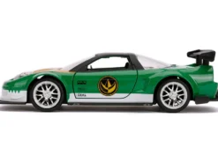 2002 Honda NSX Type-R Japan Spec Green Ranger Power Rangers 1/32 Diecast Model Car Jada 31843