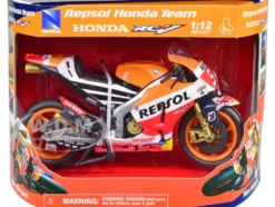 Honda RC213V Motorcycle 93 Marc Marquez Repsol Honda Team MotoGP 2015 1/6 Diecast Model New Ray 57753