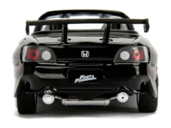 Honda S2000 Convertible Black with Graphics "The Fast and the Furious" (2001) Movie "25 Years of Fast & Furious" Series 1/32 Diecast Model Car by Jada