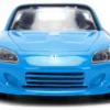2001 Honda S2000 Convertible Blue with Graphics "Fast & Furious Remix - 25th Anniversary" Series 1/32 Diecast Model Car by Jada