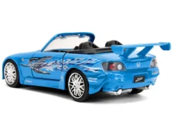 2001 Honda S2000 Convertible Blue with Graphics