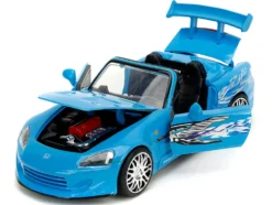 2001 Honda S2000 Convertible Blue with Graphics