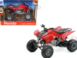 Honda TRX 450R Red ATV Motorcycle 1/12 Diecast Model New Ray 57093 A