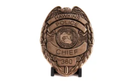 Hopper's Chevrolet Blazer Police Badge Hawkins Police Dept Stranger Things 2016 TV Series 1/24 Diecast Model Car Jada 31111