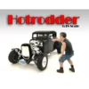 Hotrodders Derek Figure For 1:18 Scale Models American Diorama 24007