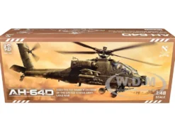Hughes AH-64D Apache Longbow Helicopter "Charlie Company, 1st Battalion, 227th Aviation Regiment, 1st Cavalry Division, Operation Iraqi Freedom" (2003) United States Army 1/48 Diecast Model by Bless Wing