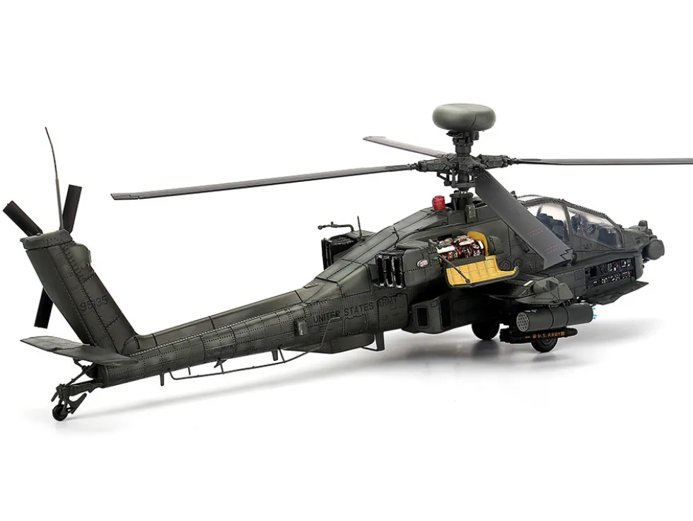 Hughes AH-64D Apache Longbow Helicopter "Charlie Company, 1st Battalion, 227th Aviation Regiment, 1st Cavalry Division, Operation Iraqi Freedom" (2003) United States Army 1/48 Diecast Model by Bless Wing