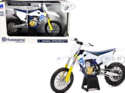Husqvarna FC450 White Blue 1/12 Diecast Motorcycle Model New Ray 58153
