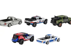 Hyper Haulers 5 piece Set Car Culture Series Diecast Model Cars Hot Wheels FPY86-957F