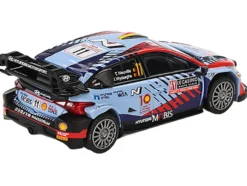 Hyundai i20 N Rally1 Hybrid #11 Thierry Neuville - Martijn Wydaeghe Winner "Rallye Monte-Carlo" (2024) Limited Edition 1/64 Diecast Model Car by Mini GT