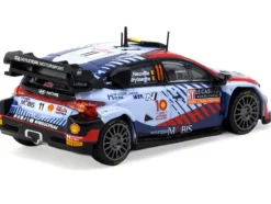 Hyundai i20 N Rally1 Hybrid #11 Thierry Neuville - Martijn Wydaeghe Winner "Rallye Monte-Carlo" (2024) "Hobby64" Series 1/64 Diecast Model by Tarmac Works