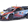 Hyundai i20 N Rally1 #11 Thierry Neuville - Martijn Wydaeghe Winner "Rallye Monte-Carlo" (2024) 1/18 Diecast Model Car by IXO Models