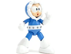 Ice Man 4 Moveable Figure with Accessories and Alternate Head and Hands Mega Man 1987 Video Game model Jada 34223
