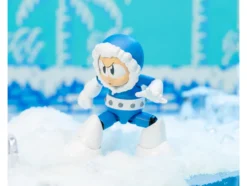 Ice Man 4 Moveable Figure with Accessories and Alternate Head and Hands Mega Man 1987 Video Game model Jada 34223