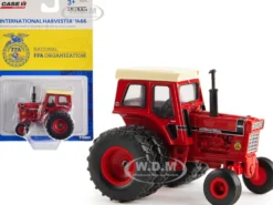 IH International Harvester 1466 Tractor Dual Wheels Red National FFA Organization Case IH Agriculture 1/64 Diecast Model ERTL TOMY 44276