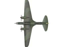 Ilyushin IL 4 Bomber Aircraft Soviet Baltic Fleet Guards Regiment 1942 Planes of World War II Series 1/144 Diecast Model Airplane Luppa LCM008