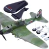Ilyushin IL 2M3 Sturmovik Aircraft Green Camouflage Double Hero of the Soviet Union Ivan Pavlov Soviet Air Force 1/72 Diecast Model Airplane Legion LEG-14629LA