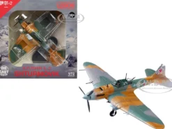 Ilyushin IL 2 Shturmovik Aircraft Camouflage Alexander Suvorov Hero of the Soviet Union Lieutenant V T Aleksuhin 167th Guards Air Regiment 617 ShAP 1943 Soviet Air Force 1/72 Diecast Model Airplane Legion LEG-14629LF