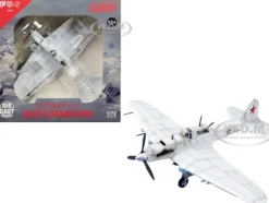Ilyushin IL 2 Shturmovik Aircraft White 3rd Squadron 505th Air Assault Regiment 226th Air Assault Division Battle of Stalingrad 1942 Soviet Air Force 1/72 Diecast Model Airplane Legion LEG-14629LE