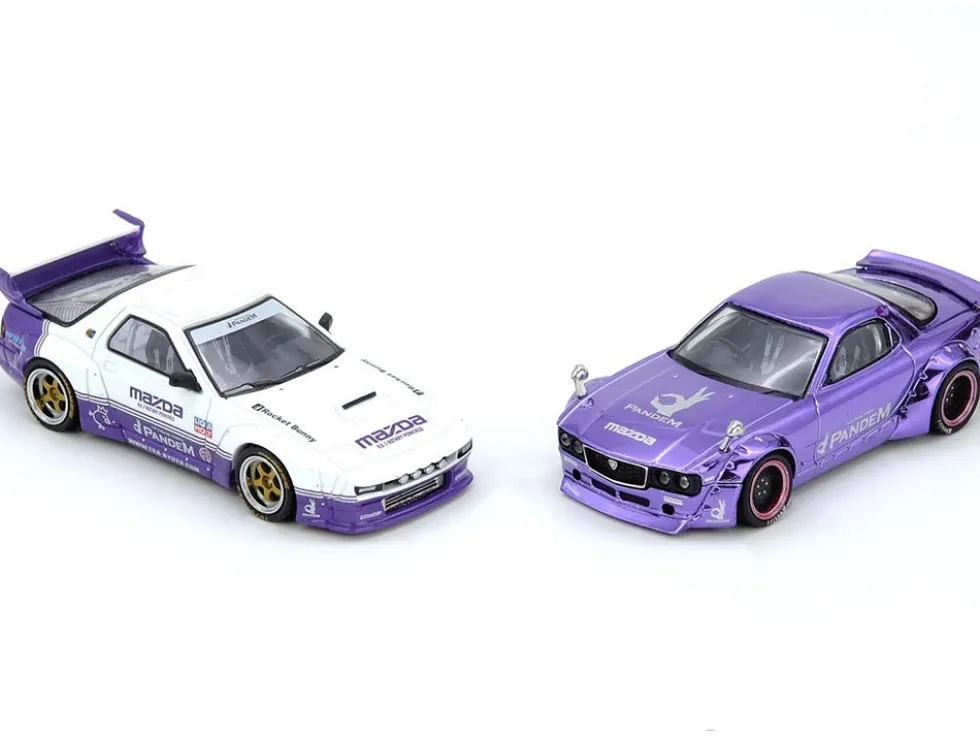 International Automotive Modified (IAM) "2025 Thailand" Box Set of 2 Pieces 1/64 Diecast Model Cars by Inno Models