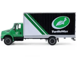 2013 International Durastar Box Van "Turtle Wax" Green "H.D. Trucks" Series 26 1/64 Diecast Model Car by Greenlight