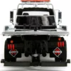International DuraStar 4400 Flatbed Tow Truck Matt Black 1/24 Diecast Model Car by Jada